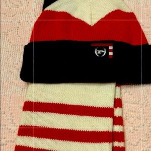 Phat Farm beanie and scarf set